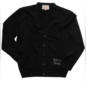 LINGUA FRANCA give a damn cardigan